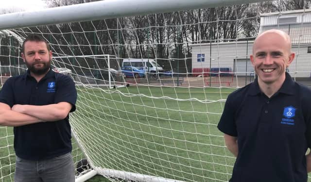 Two Edinburgh football coaches have teamed up to take the business world by storm