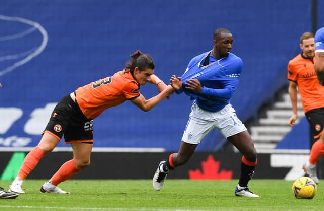 Rangers easily defeated Dundee United when the two sides met at Ibrox earlier in the season. Picture: SNS