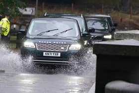 A cavalcade of cars carrying members of the royal including the Duke of Cambridge, the Duke of York, and the Earl and Countess of Wessex into Balmoral in Scotland, where the Queen is under medical supervision with the royal family rushing to be by her side amid serious health fears. Buckingham Palace has issued a statement saying royal doctors were concerned for the Queen's health, as the Prince of Wales and her other children, and the Duke of Cambridge cleared their diaries and immediately headed to her home in the Scottish Highlands. Picture date: Thursday September 8, 2022.