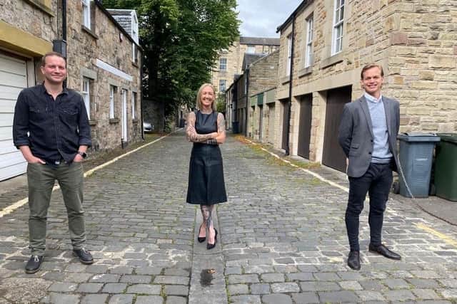 Left to right are Jason Steedman, Kirstin Strachan, Mark Mcleod.