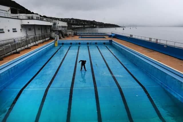 Gourock Outdoor Pool will be among those re-opening on Monday. Picture: John Devlin.