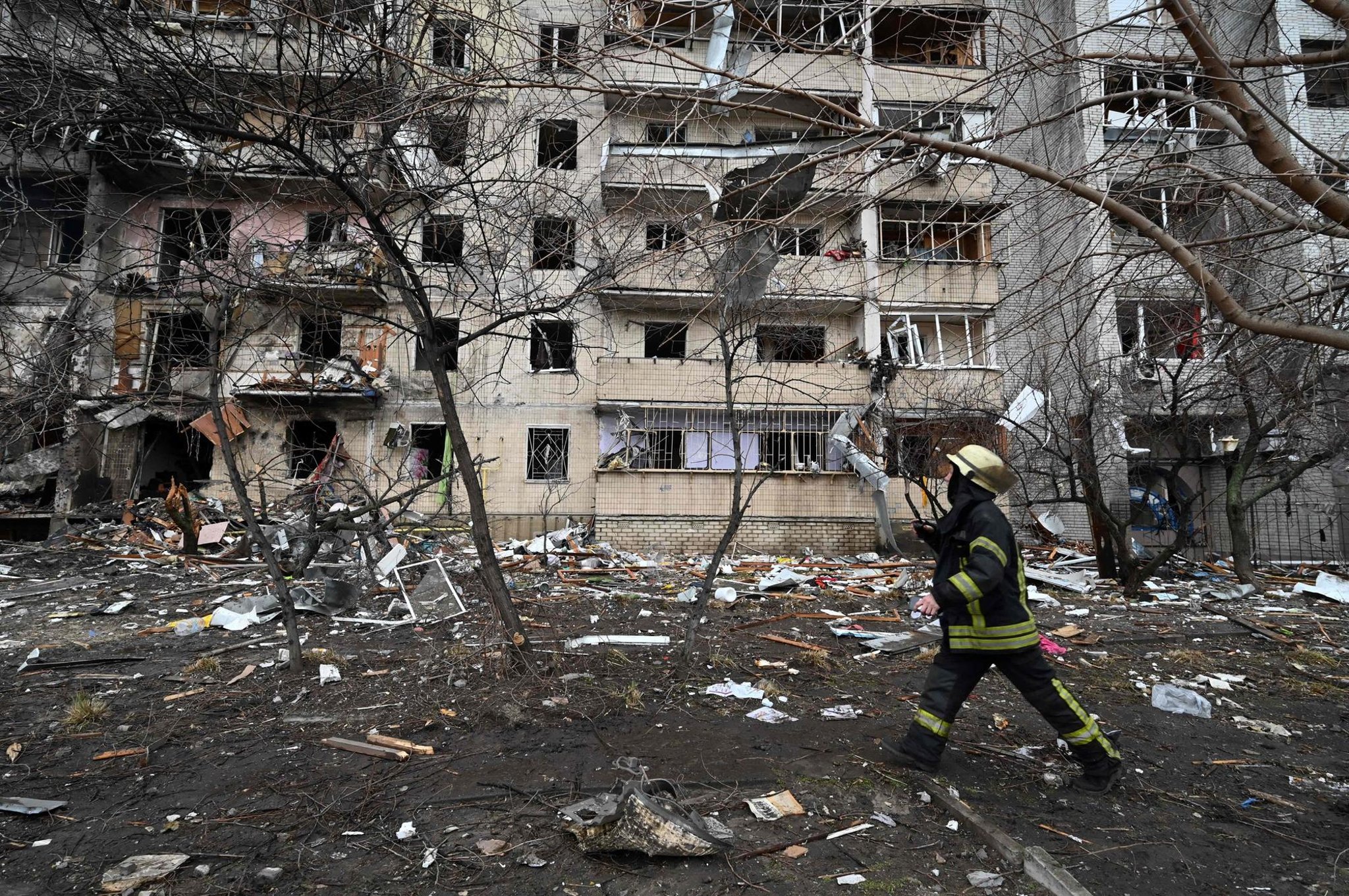Ukraine-Russia conflict: Nato allies to prepare next steps after ‘horrific’ rocket strikes in Kyiv