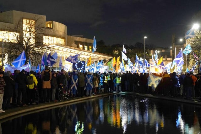 The “voice of the Scottish people” will not be silenced, Nicola Sturgeon has told independence supporters after the UK’s highest court ruled Holyrood could not legislate for a referendum.