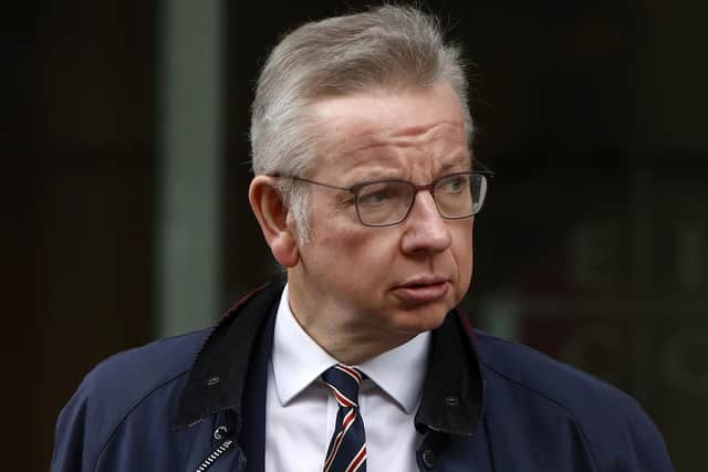 ​Michael Gove has been doing the media rounds discussing housing policy (Picture: Jeff J Mitchell/Getty Images)