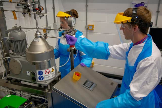 Industrial biotechnology is one of the many faces of innovation in the life sciences world, says Bustard. Picture: Heriot-Watt University.