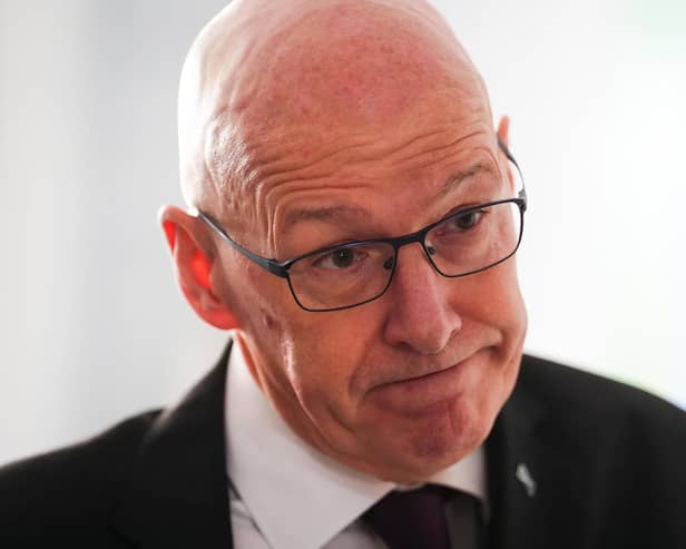 SNP First Minister John Swinney (Photo by Andrew Milligan/PA Wire)