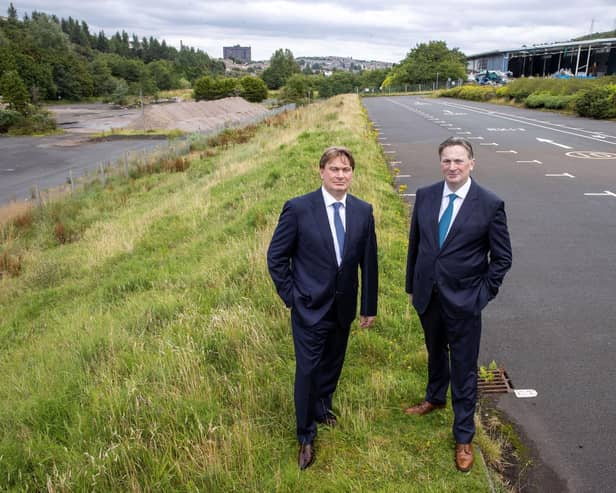 Brothers James and Sandy Easdale, whose business interests span transport, manufacturing, commercial property and land investment.