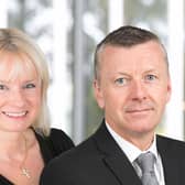 Lynn Gracie and Stuart Petrie of Anderson Anderson & Brown (AAB), the accountancy and business advisory firm.