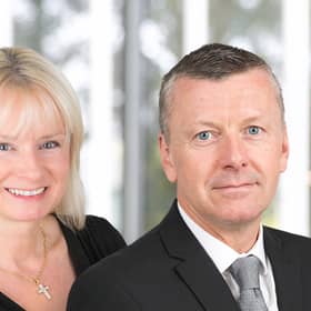 Lynn Gracie and Stuart Petrie of Anderson Anderson & Brown (AAB), the accountancy and business advisory firm.