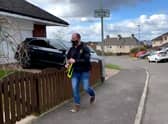 Neil Gray leafleting in Calderbank and Glenmavis picture: @neilgraysnp