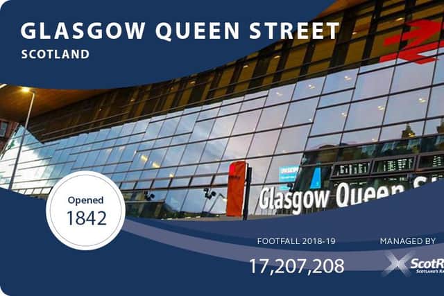 Queen Street Station is used by 17.2 million people a year