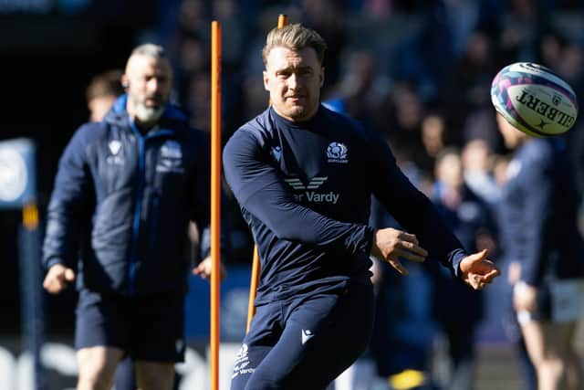 Stuart Hogg's 100th Scotland cap will add an extra emotional edge to Sunday's match with Ireland. (Photo by Craig Williamson / SNS Group)