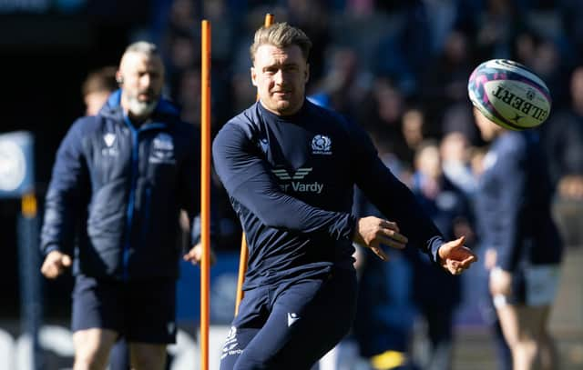 Stuart Hogg's 100th Scotland cap will add an extra emotional edge to Sunday's match with Ireland.   (Photo by Craig Williamson / SNS Group)