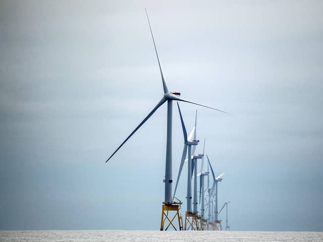 Scotland’s wind farms could be supplying up to ten per cent of Europe’s projected hydrogen import demand by the mid-2030s (Picture: Andy Buchanan/AFP via Getty Images)
