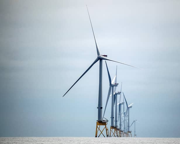 Scotland’s wind farms could be supplying up to ten per cent of Europe’s projected hydrogen import demand by the mid-2030s (Picture: Andy Buchanan/AFP via Getty Images)