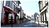 The High Street in South Queensferry.