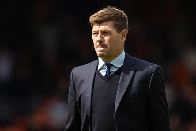 Steven Gerrard says Rangers will listen to offers for their star players if the numbers are right. (Photo by Craig Williamson / SNS Group)