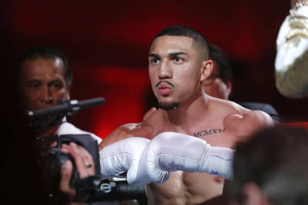 Teofimo Lopez has come out with some pretty bold statements ahead of his bout with Josh Taylor. (Photo by Steve Marcus/Getty Images)