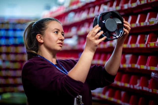 Carla Becci, engineering stores co-ordinator at Thistle Seafoods - which says it is always on the lookout for good engineers. Picture: contributed.