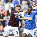 Glen Kamara made his first Rangers start in 3 months against Hearts on Wednesday and could depart the club this summer. (Photo by Rob Casey / SNS Group)