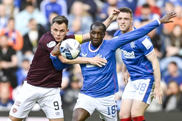 Glen Kamara made his first Rangers start in 3 months against Hearts on Wednesday and could depart the club this summer. (Photo by Rob Casey / SNS Group)