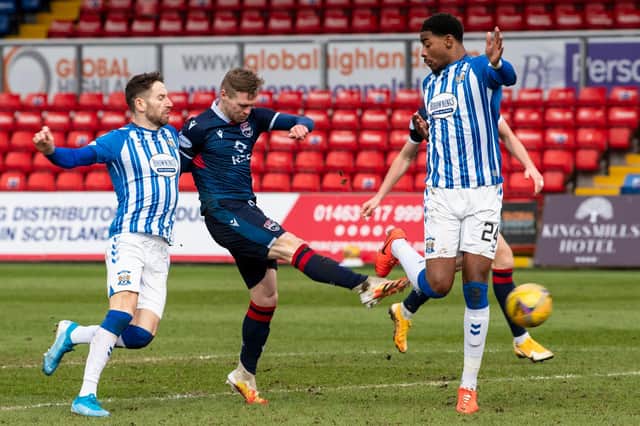 Ross County and Kilmarnock are two clubs battling to stay in the division. Picture: SNS