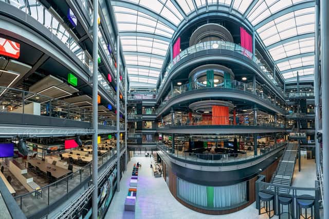 The state-of-the-art BBC studios in Cardiff