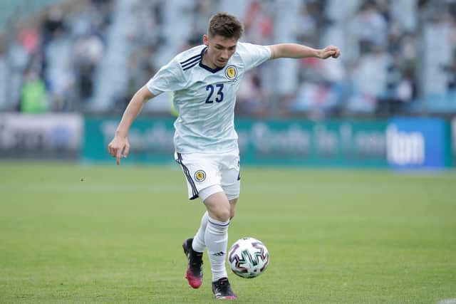 Billy Gilmour came on as a substitute in the recent 1-0 victory over Luxembourg. Picture: SNS