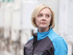Prime Minister Liz Truss during a visit to the British Gas training academy, near Dartford, in north west Kent. Picture: Ian Vogler/Daily Mirror/PA Wire
