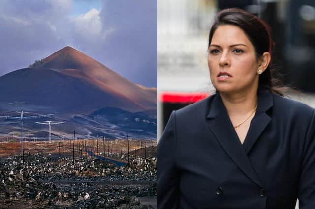 The Financial Times found that Home Secretary Priti Patel wanted to use Ascension Island as a location for an Asylum seeker processing centre (Getty Images)