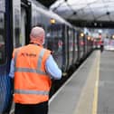 The RMT includes station staff and train conductors. Picture: John Devlin