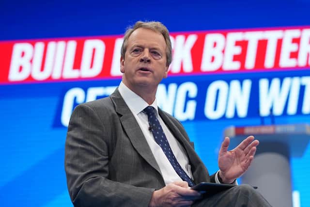 Scottish Secretary Alister Jack during the Conservative Party Conference in Manchester.