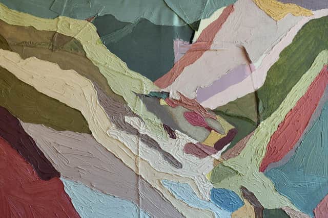 Detail from The Lairig Ghru, by Siobhan McLaughlin