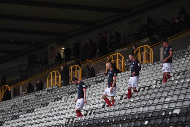 Falkirk have missed out on the play-offs in League One. Picture: SNS