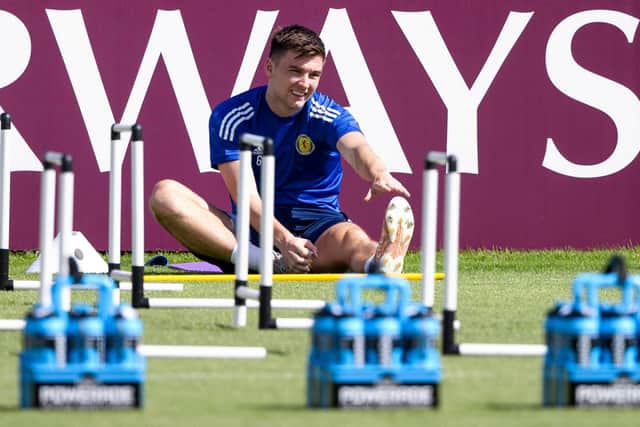 Kieran Tierney is out of the Czech Republic game. (Photo by Craig Williamson / SNS Group)