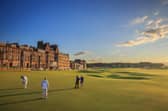 The 18th green at the Old Course (Pic: Mark Alexander)