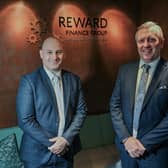 Brian Machray, business development director for Scotland, and Nick Smith, group managing director of Reward Finance Group.