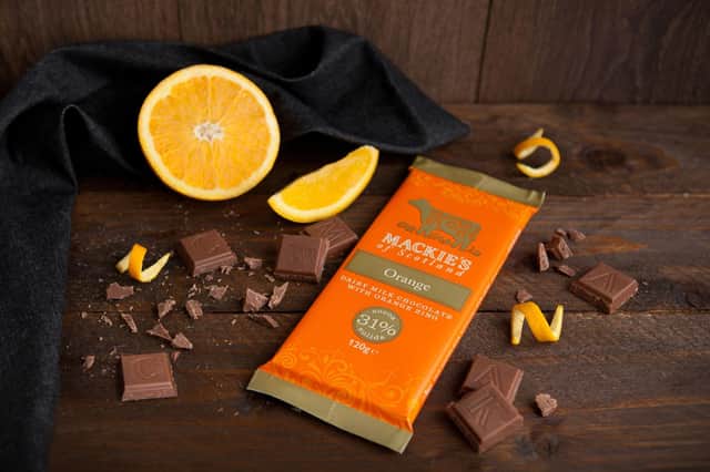 Sainsbury’s and Asda stores in Scotland are to stock the new orange flavour chocolate bars, said to be the result of two years of 'taste testing in the making'.
