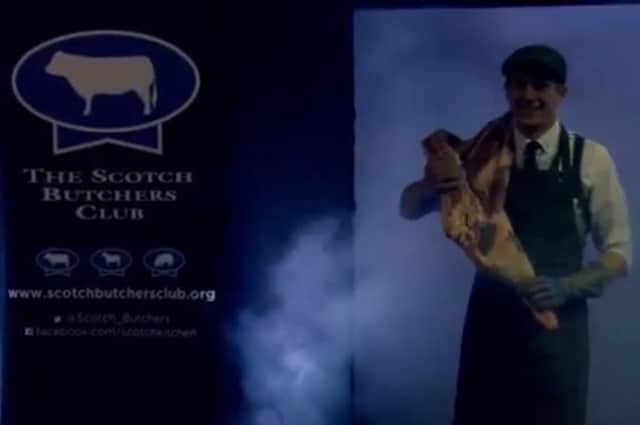 A moody moment from a Scottish Craft Butchers video (Picture: Scottish Craft Butchers)