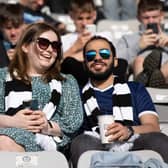 Youssef Mikhaiel and his partner, Sarah Bradley, at Queen's Park Stadium in Glasgow, before his detention.