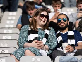 Youssef Mikhaiel and his partner, Sarah Bradley, at Queen's Park Stadium in Glasgow, before his detention.
