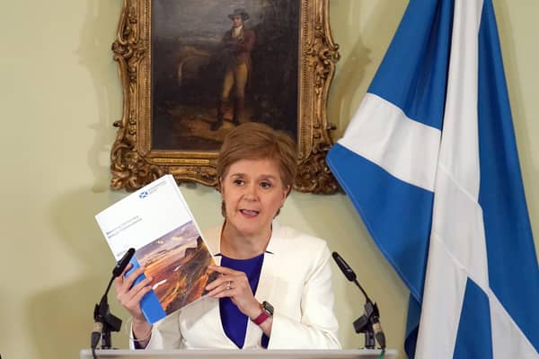 Nicola Sturgeon’s repeated calls for a referendum are a charade (Picture: Andrew Milligan/pool/Getty Images)
