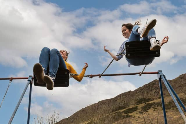 The Swings is billed as 'part performance and part installation.' Picture: Suzanne Heffron