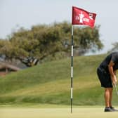 Phil Mickelson putts during a practice round prior to the start of the 2021 US Open at Torrey Pines in San Diego, California. Picture: Ezra Shaw/Getty Images.