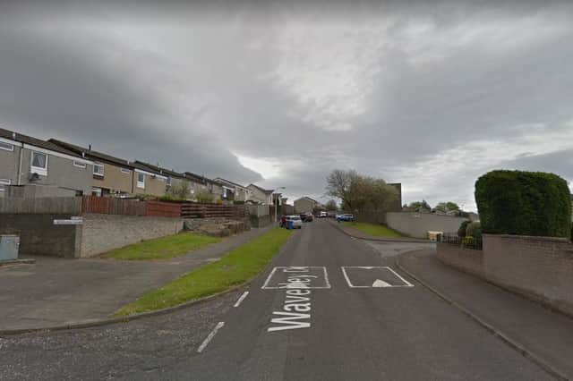 Reports suggest that the man was wandering around Waverly Street in Glenrothes, Fife.