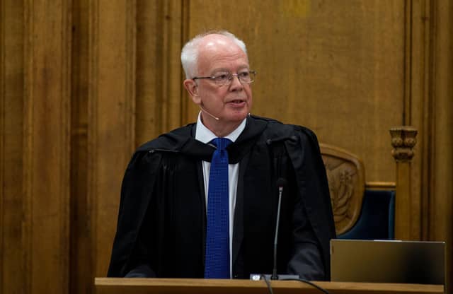 Lord Wallace of Tankerness is only the second elder in modern times to become Moderator