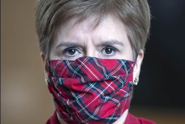 First Minister Nicola Sturgeon will announce the Scottish Government’s decision on scrapping face coverings in some public places on Wednesday.