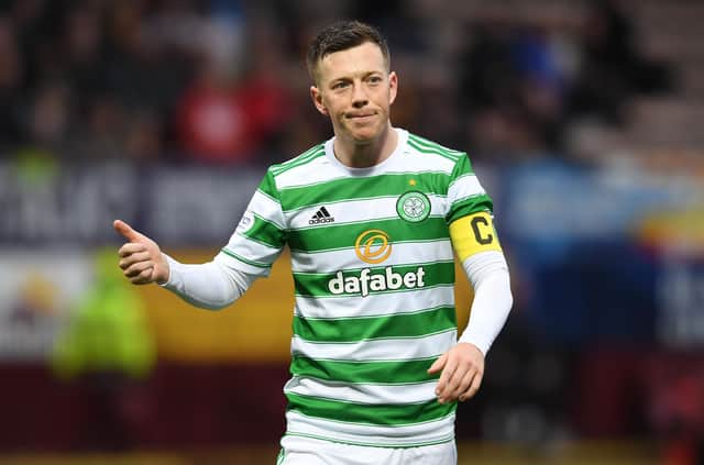 Celtic captain Callum McGregor has given the thumbs-up to the greater responsibility placed on him by Ange Postecoglou now playing him as a solitary deep-lying midfielder in the Australian's orthodox formation. (Photo by Craig Foy / SNS Group)