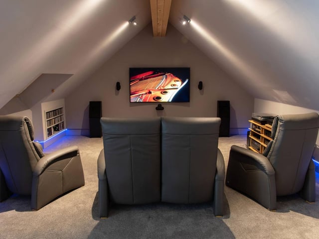 Exterior: The home is surrounded by ample green space with a gravel driveway. A separate double garage boasts broadband connectivity and there is also a large greenhouse.
Contact: McEwan Fraser Legal