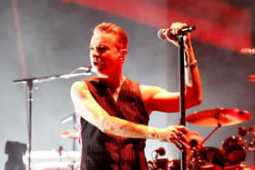 David Gahan and Depeche Mode land in Glasgow tomorrow night.

